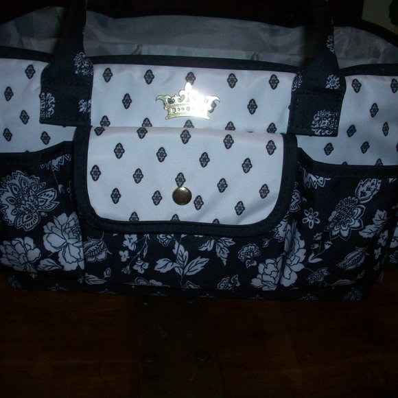 Joann Fabrics Organizer Craft Make-up Caddy Tote Storage Handles & Pockets Reuse - Picture 2 of 9